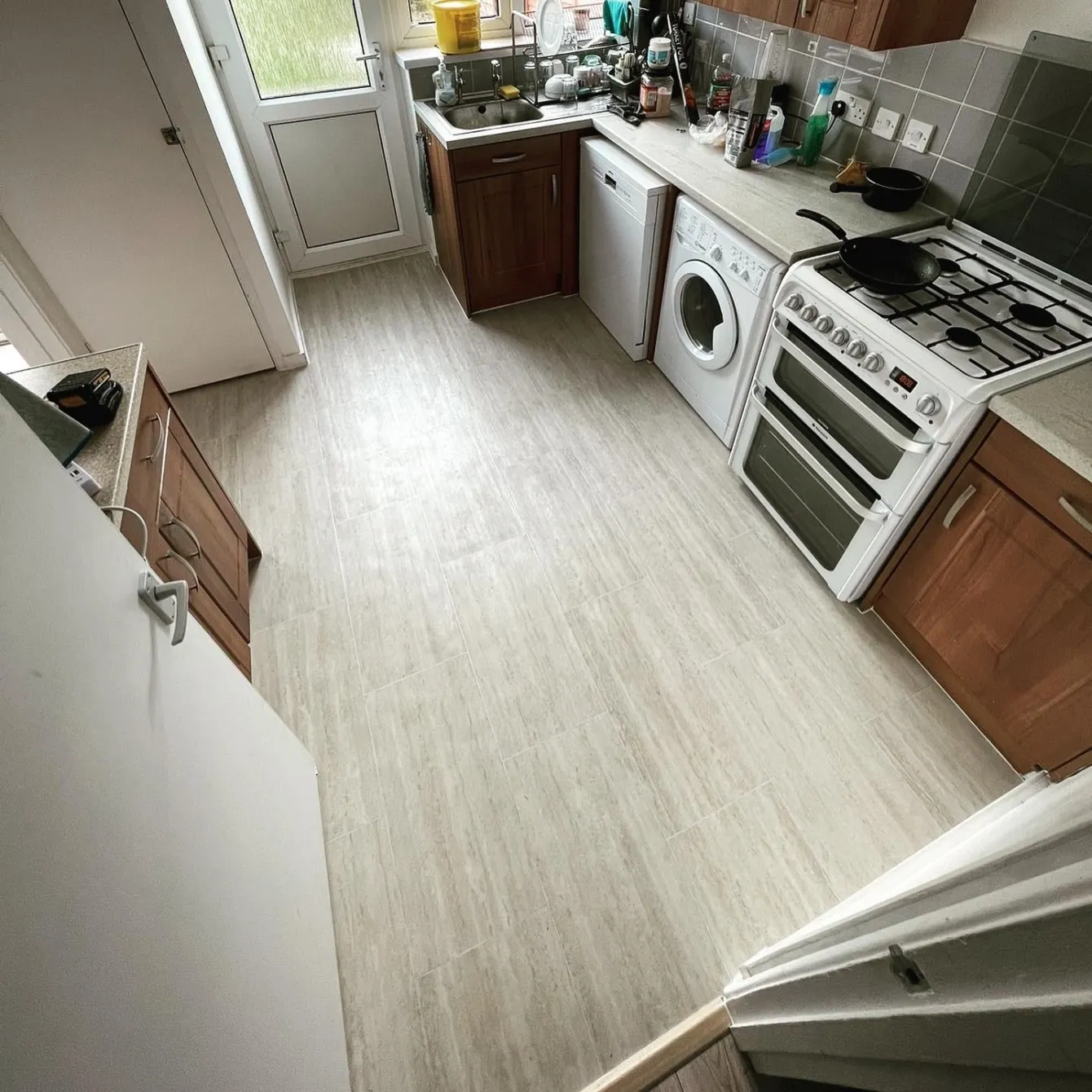 Kitchen LVT flooring